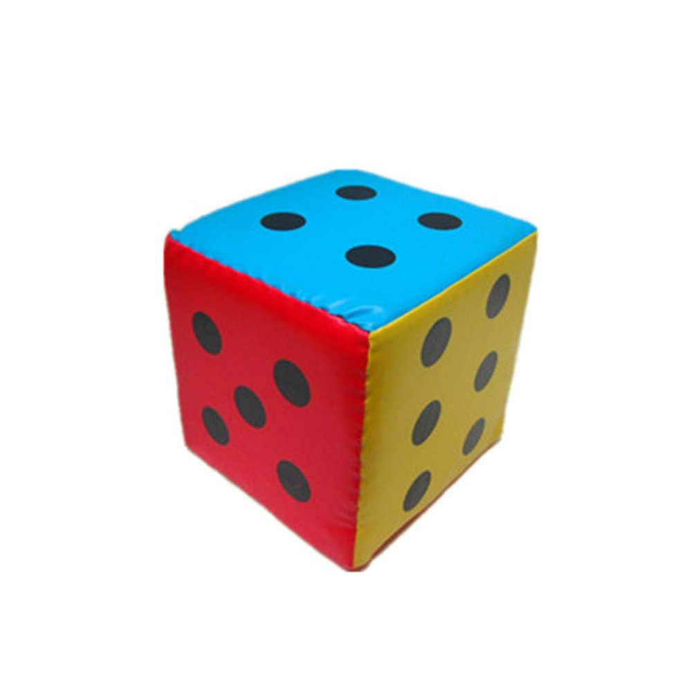 angwang 20/12cm Super Large Dice Party Prop Six Sided Sponge Game Props for Wedding Teaching KTV