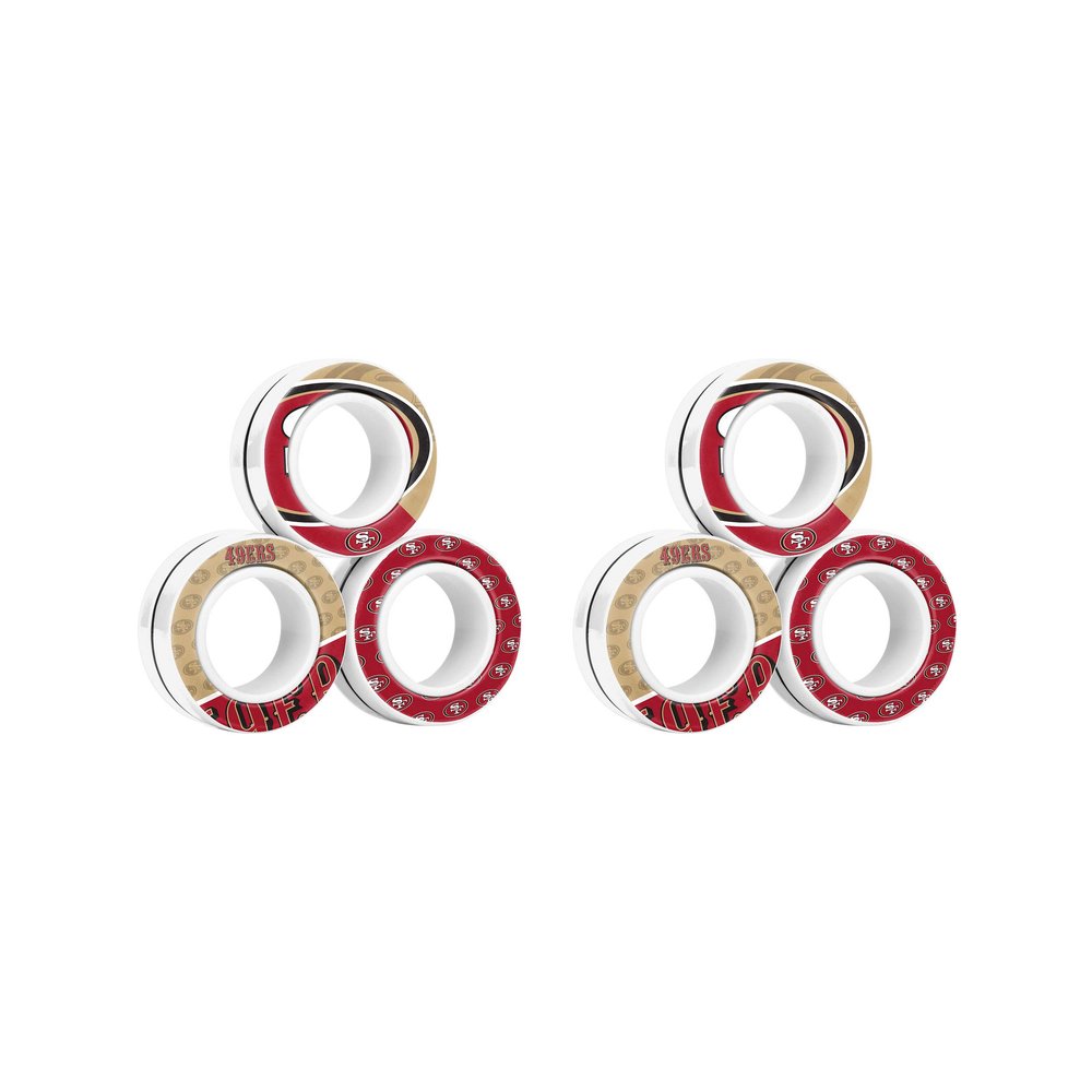 foco NFL 6 Pack Magnetic Finger Rings
