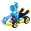 DieCast Hotwheels Mario Kart Light-Blue Yoshi (Standard Kart) 1:64 Scale view 1