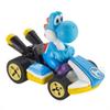 DieCast Hotwheels Mario Kart Light-Blue Yoshi (Standard Kart) 1:64 Scale view 2