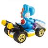 DieCast Hotwheels Mario Kart Light-Blue Yoshi (Standard Kart) 1:64 Scale view 3