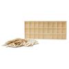Alphabet Letters Tray, 3 Unfinished Wood Trays, Each with 104 Wooden ABC Letters, by Woodpeckers view 3