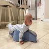CRAWLIGATOR Tummy Time Mobility Toy for Infants 4-12 Months (Mint) view 2