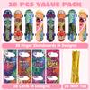JOYIN 28 Pcs Valentines Day Finger Skateboards with Cards for Kids, Valentine Party Favor, Greeting Cards, Classroom Exchange Prizes, Holiday Reward Gifts, Finger Skateboard Toys view 2