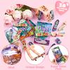 JOYIN 28 Pcs Valentines Day Finger Skateboards with Cards for Kids, Valentine Party Favor, Greeting Cards, Classroom Exchange Prizes, Holiday Reward Gifts, Finger Skateboard Toys view 3