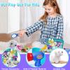 TEUVO Pet Care Play Set Doctor Kit for Kids, 16 Pcs Doctor Pretend Play Vet Dog Grooming Toys Puppy Dog Carrier Feeding Dog Backpack Gifts for Girls Boys 3-7 Years Old view 2