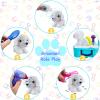 TEUVO Pet Care Play Set Doctor Kit for Kids, 16 Pcs Doctor Pretend Play Vet Dog Grooming Toys Puppy Dog Carrier Feeding Dog Backpack Gifts for Girls Boys 3-7 Years Old view 3