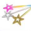 WYBG 3 Pcs Star Wands, Star Fairy Wands, Princess Star Wands for Girls, Angel Magical Wands for Birthday, Party, Halloween, Christmas, Masquerade Dress Up, Gift for Girls(Sliver, Gold, Colour) view 3