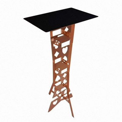 Aliminum Folding Table / Appearing Table Magic Tricks , Party Tricks, Amazing Tricks , Magic Kit,Stage Magic (Copper)