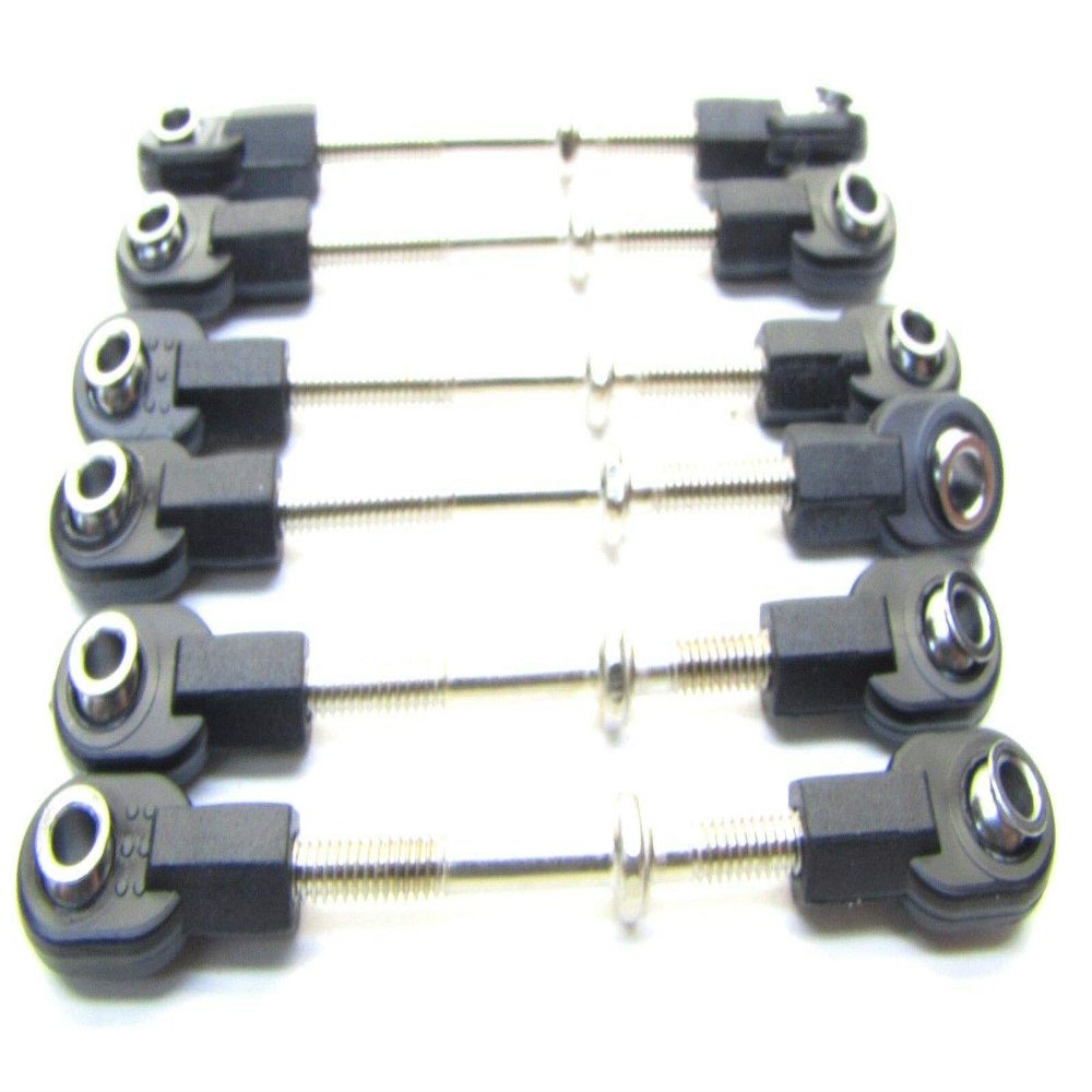 Nitro Rustler Tie/Push Rods & Turnbuckles, Rod Ends 2.5 For Traxxas 44096-3