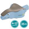 Crawligator Tummy Time Mobility Toy for Infants 4-12 Months (Blue) view 2