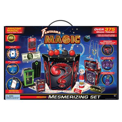 Fantasma Deluxe Mesmerizing Magic Set with 375+ Tricks (810EUD)  Supersized Amateurs Magic Kit for Boys & Girls 7 Years and Older.