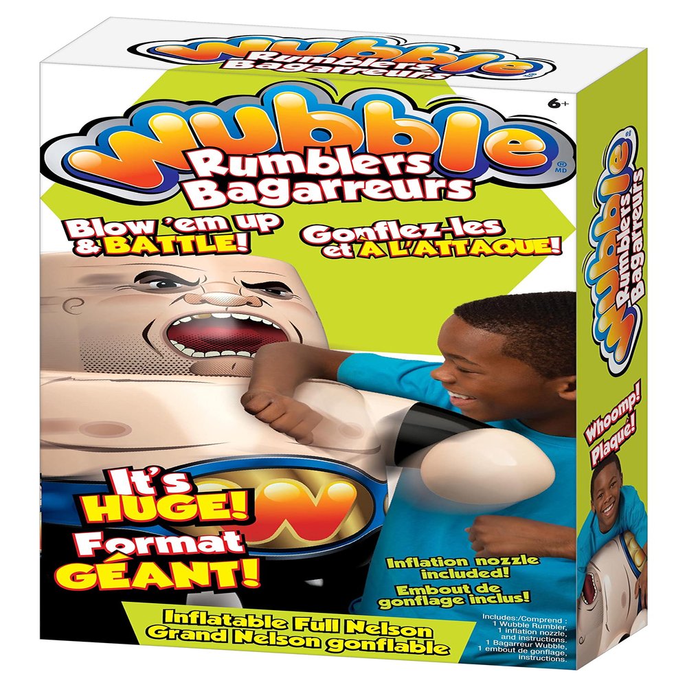 Wubble Rumblers Inflatable Wrestler - Full Nelson