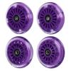 Wiggle Car Polyurethane Replacement Wheels Set Upgrade for Ride-on Toys (Purple) view 1