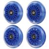 Wiggle Car Polyurethane Replacement Wheels Set Upgrade for Ride-on Toys (Dark Blue) view 1