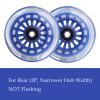 Wiggle Car Polyurethane Replacement Wheels Set Upgrade for Ride-on Toys (Dark Blue) view 3