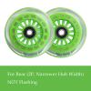 Wiggle Car Polyurethane Replacement Wheels Set Upgrade for Ride-on Toys (Light Green) view 3