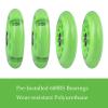 Wiggle Car Polyurethane Replacement Wheels Set Upgrade for Ride-on Toys (Light Green) view 4