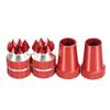 Toys Hobbies 4mm Multicolor Metal Transmitter Stick Rocker for JR Futabas Transmitter - (Color: Red) view 1