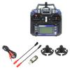 QWinOut RC Flight Simulation Kit 22 in 1 Simulator with FS I6 Transmitter & Remote Controller Rocker Mount for RC Aircraft Helicopter Parts (Black) view 1