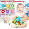 Baby Piano Toy 6 to 12 Months Light Up Music Baby Toys for 6 9 12 18 Months Early Learning Educational Piano Keyboard Infant Babies Girl Toy 1 Year Old Boy Girls Gift view 2