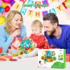 Baby Piano Toy 6 to 12 Months Light Up Music Baby Toys for 6 9 12 18 Months Early Learning Educational Piano Keyboard Infant Babies Girl Toy 1 Year Old Boy Girls Gift view 4