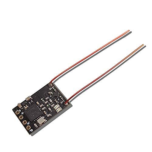 FEICHAO New XR502 Micro Receiver 2.4G SBUS PPM RSSI Dual Antenna for DSM-X/2 SFHSS Frsky-D8/D16 Flysky AFHDS-2A Radio Transmitters RC FPV Drone (Flysky-AFHDS-2A)