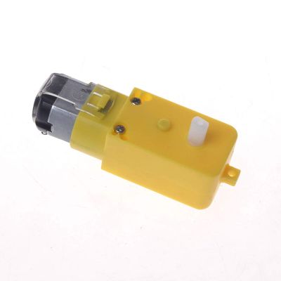 2PCS DC Gear Motor DC 3V-6V 80rpm Single Shaft TT Motor for DIY Smart Car