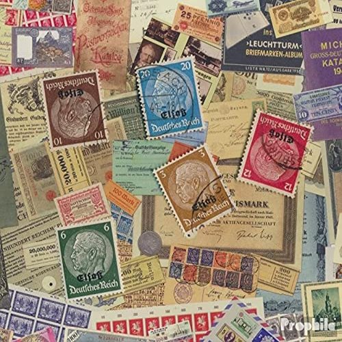 Alsace (German.cast.2.World.) 5 Various Stamps (Stamps for Collectors)