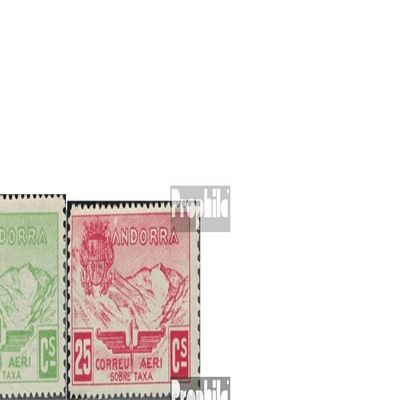 Andorra - Spanish Post I-XII (Complete.Issue.) not Spent unmounted Mint/Never hinged ** MNH 1932 airmail (Stamps for Collectors) Landscapes