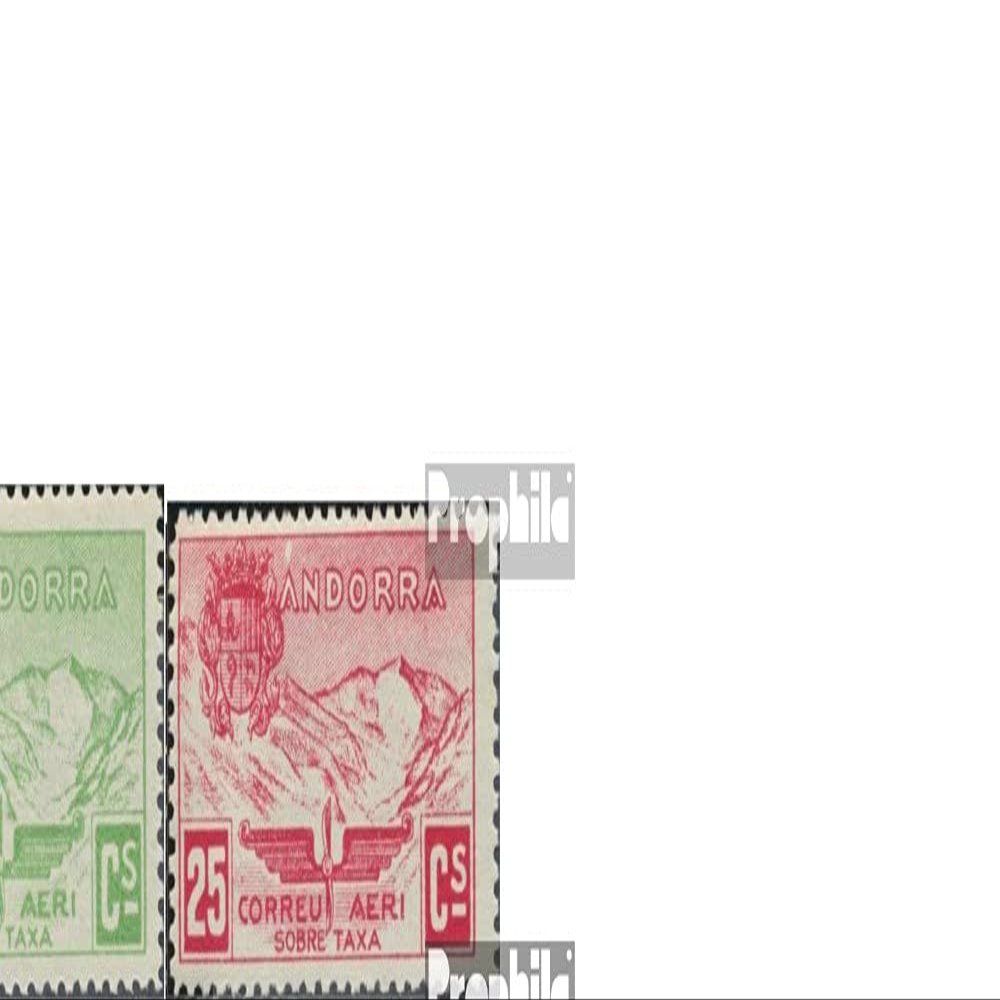 Andorra - Spanish Post I-XII (Complete.Issue.) not Spent unmounted Mint/Never hinged ** MNH 1932 airmail (Stamps for Collectors) Landscapes