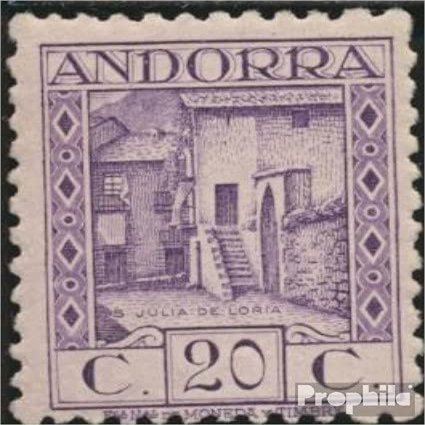 Andorra - Spanish Post 19B unmounted Mint/Never hinged ** MNH 1929 Landesmotive (Stamps for Collectors)