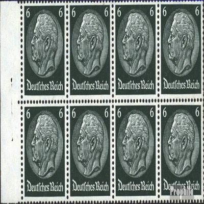 German Empire Hbl76 unmounted Mint/Never hinged ** MNH 1933 Hindenburg WZ 2 (Stamps for Collectors)