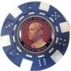 GREAT LOGOS 3-44th President Barack Obama Poker Chips RED White Blue Card Guard New view 2
