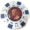 GREAT LOGOS 3-44th President Barack Obama Poker Chips RED White Blue Card Guard New view 3