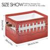 Storage Basket Cube American Football Laces Large Collapsible Toys Storage Box Bin Laundry Organizer for Closet Shelf Nursery Kids Bedroom,15x11x9.5 in,1 Pack view 3
