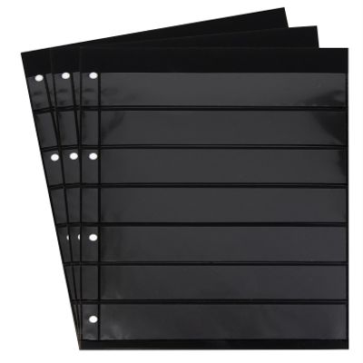 10 Prophila Double-Sided stocksheets, 7-Way Division, 7 Pockets