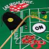 Cyber-Deals Craps Kit Sets with Dice Stick & Acrylic Dice Boat, Featuring Authentic Las Vegas Casino Table-Played Dice (Texas Station (Red Polished)) view 1