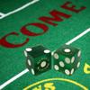 Cyber-Deals Craps Kit Sets with Dice Stick & Acrylic Dice Boat, Featuring Authentic Las Vegas Casino Table-Played Dice (Sunset Station (Green Frosted)) view 3