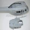 Flight Modal RC Helicopter 500 UH-1N Iroquois Pre-Painted fuselage view 4