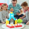PicassoTiles 108pcs 1 Magnetic Puzzle Cubes Magnet Toys Preschool Construction Building Block Set Sensory Toy Early Education STEM Learning Come with Ideabook for Children Age 3+ Boy Girl PMC108 view 2