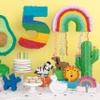 Mini Rainbow Pinata Favor Decoration (1 Pc) - Vibrant & Fun Party Essential for Candy Storage, Table Dcor & Festive Celebrations view 2