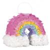 Mini Rainbow Pinata Favor Decoration (1 Pc) - Vibrant & Fun Party Essential for Candy Storage, Table Dcor & Festive Celebrations view 4