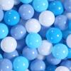 GOGOSO Plastic Balls Play Pit Balls for Baby Kid Ball Play Pit Play Yard, Baby Fance, Playpen, Playtent with 3 Colors,2.17inches view 1