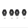 GPM for TRAXXAS 1/10 MAXX Monster TRUCK-89076-4 Aluminum Wheel HUB HEX (+2MM) -8PC Set (Black) view 1