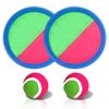 Novelty Place Toss and Catch Ball Set - Paddle toss Ball Toy Throw and Catch Game - Ball Catching Outdoor Sports Fun for Kids - 2 Self Stick Paddles, 2 Fuzzy Balls & A Storage Bag view 1