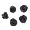 48P Pinion Gear Set, Pitch Motor Gears Kit Spare Parts 22T 23T 24T 25T 26T RC Car Upgrade Accessory (Black) Rc Electric Rc Pinion Gear Rc Electric Rc Pinion Gear view 3