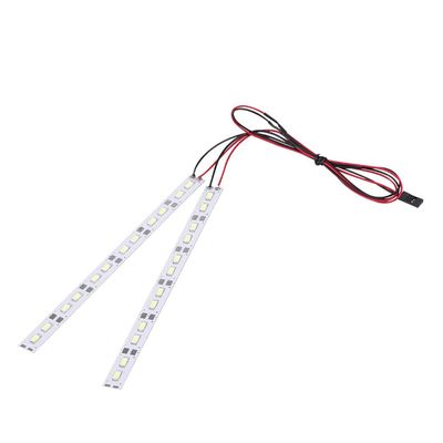 VGEBY RC Chassis Light, Plastic & Metal 6V Remote Control Crawler Car 24 LEDs Chassis Light RC LED Strip Accessory Fit for 1/10 1/8 RC Car Crawler 1/10 Drift Chassis Lights