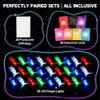 28 Pack Valentines Day Gift Cards with Finger Lights for Kids Classroom Exchange, Light Up Valentine Finger Toys, Non-Candy School Party Favors, Group Gifting Set, School Prizes, Goodie Bag Filler view 2