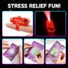28 Pack Valentines Day Gift Cards with Finger Lights for Kids Classroom Exchange, Light Up Valentine Finger Toys, Non-Candy School Party Favors, Group Gifting Set, School Prizes, Goodie Bag Filler view 4